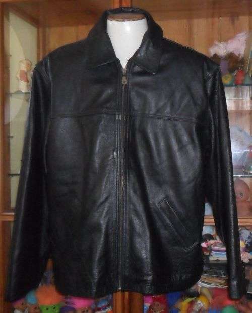 Pierre cardin men's leather cheap jacket